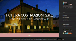 Desktop Screenshot of futuracostruzionisrl.it